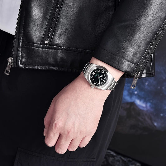Men's Stainless Steel Automatic Mechanical Watch - Bests Sale