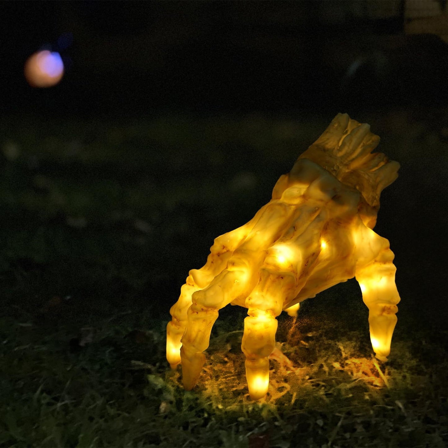 Halloween Electric Luminous Crawling Hand Animated Decoration Induction Luminous Decoration Zombie Hand With Spooky Sound - Bests Sale