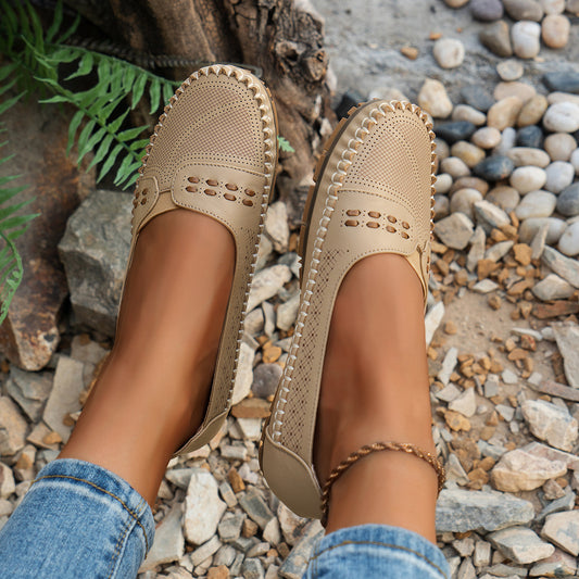 Suture Laser Women's Flat Loafers - Bests Sale
