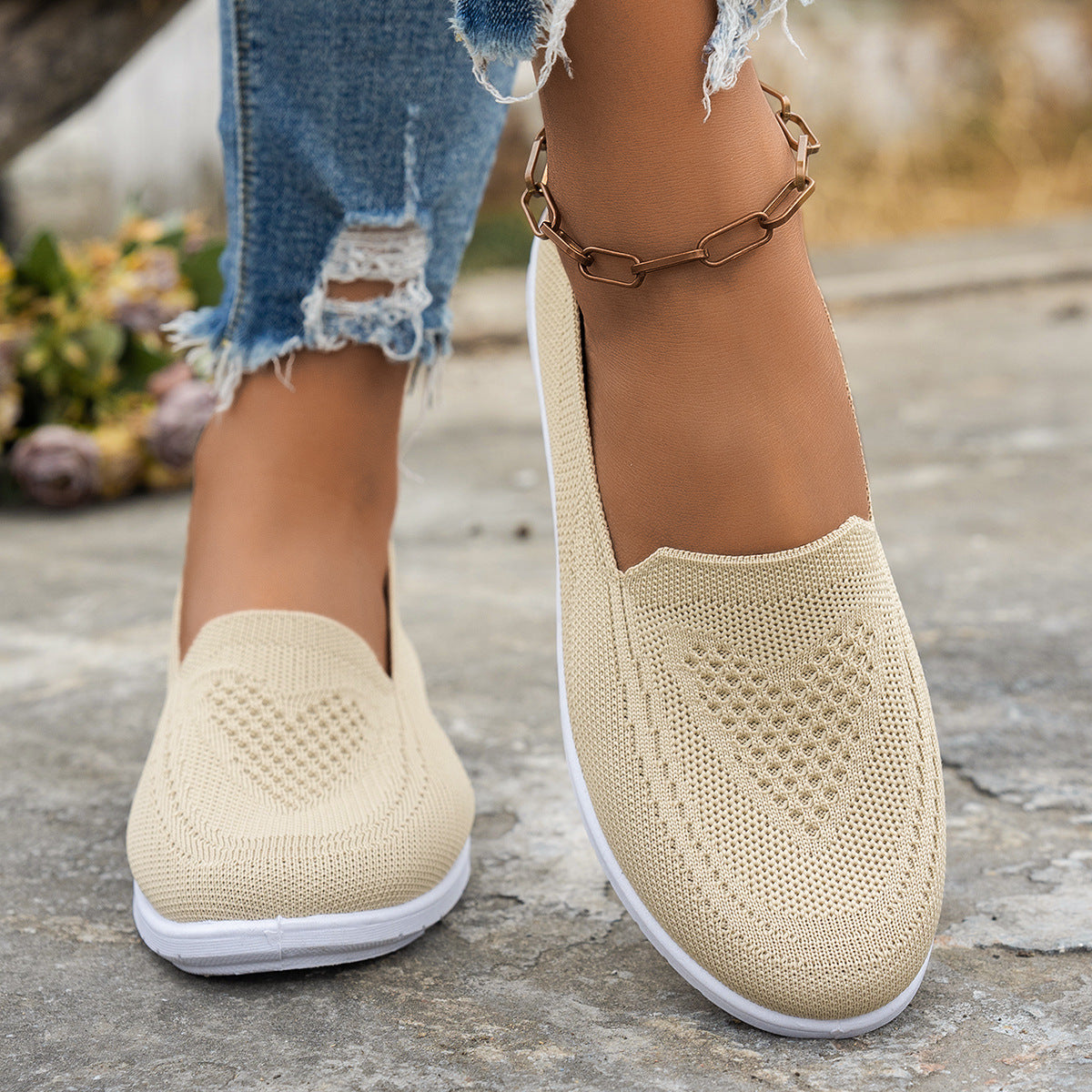 Women's Shoes Summer New Women's Mesh Surface Shoes Casual Fashion - Bests Sale