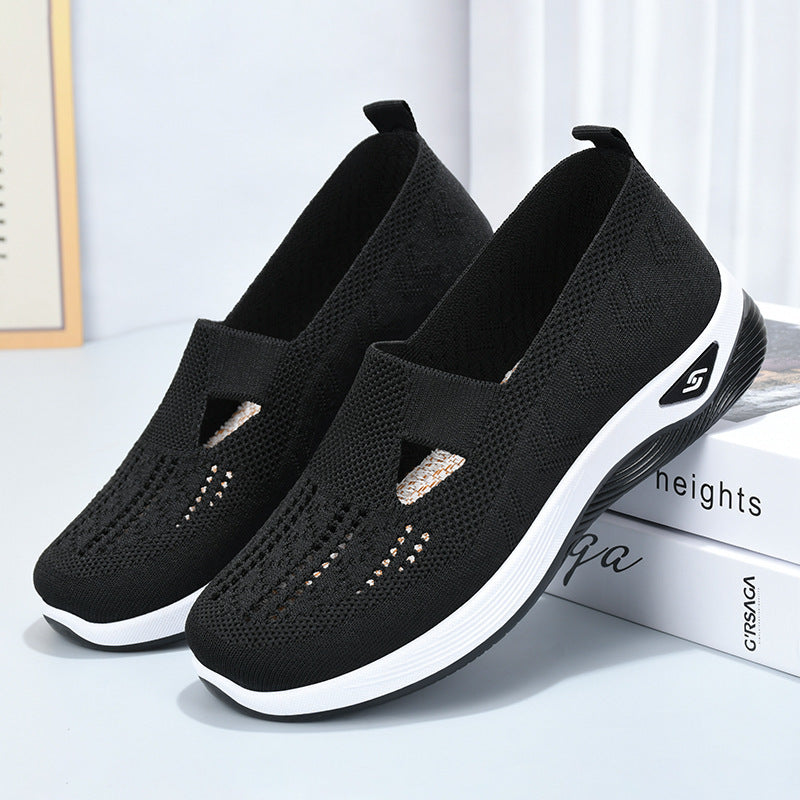 Women's Breathable Comfortable Soft Bottom Casual Mesh Shoes - Bests Sale