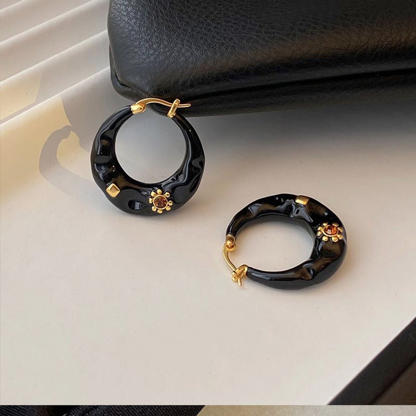 New Hong Kong Style Light Luxury High-grade Ear Studs - Bests Sale
