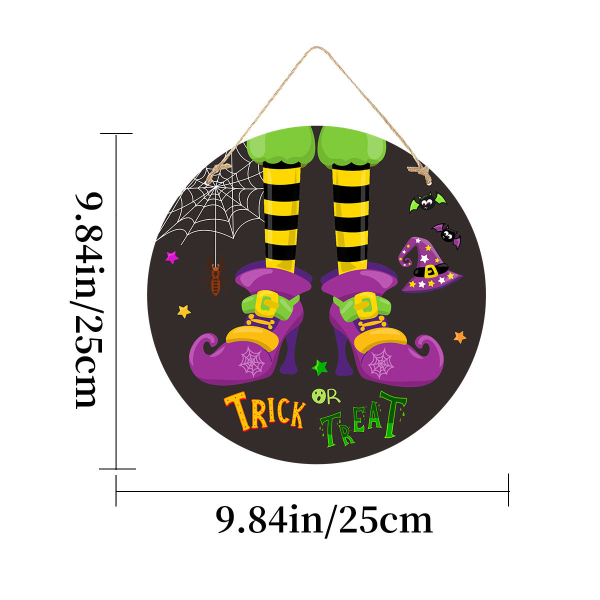 Imitation Wooden Doorplate Ghost Festival Haunted House Horror Atmosphere Decoration - Bests Sale