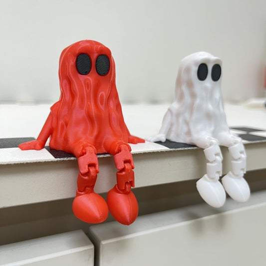 3D Printing Halloween Ghost Movable Joint Ornaments Bests Sale