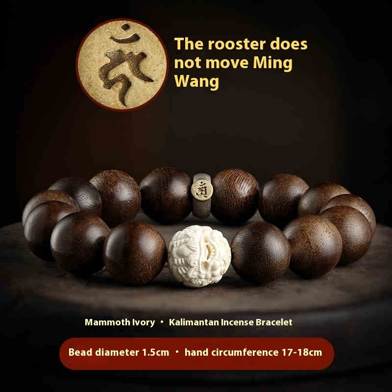 Agarwood Bracelet Mammoth Ivory Women's Buddha Bracelet - Bests Sale