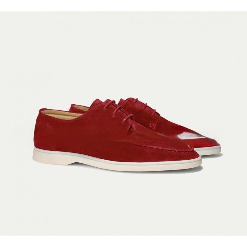 Summer New Foreign Trade Style European And American British Lace Up Men's Plus Size Casual Men's Shoes - Bests Sale