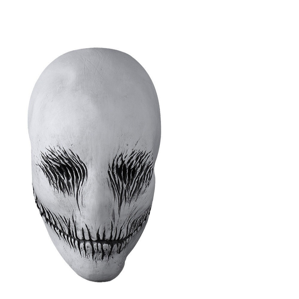Halloween Ghost Latex Mask Masquerade Party Horror Headgear - Bests Sale