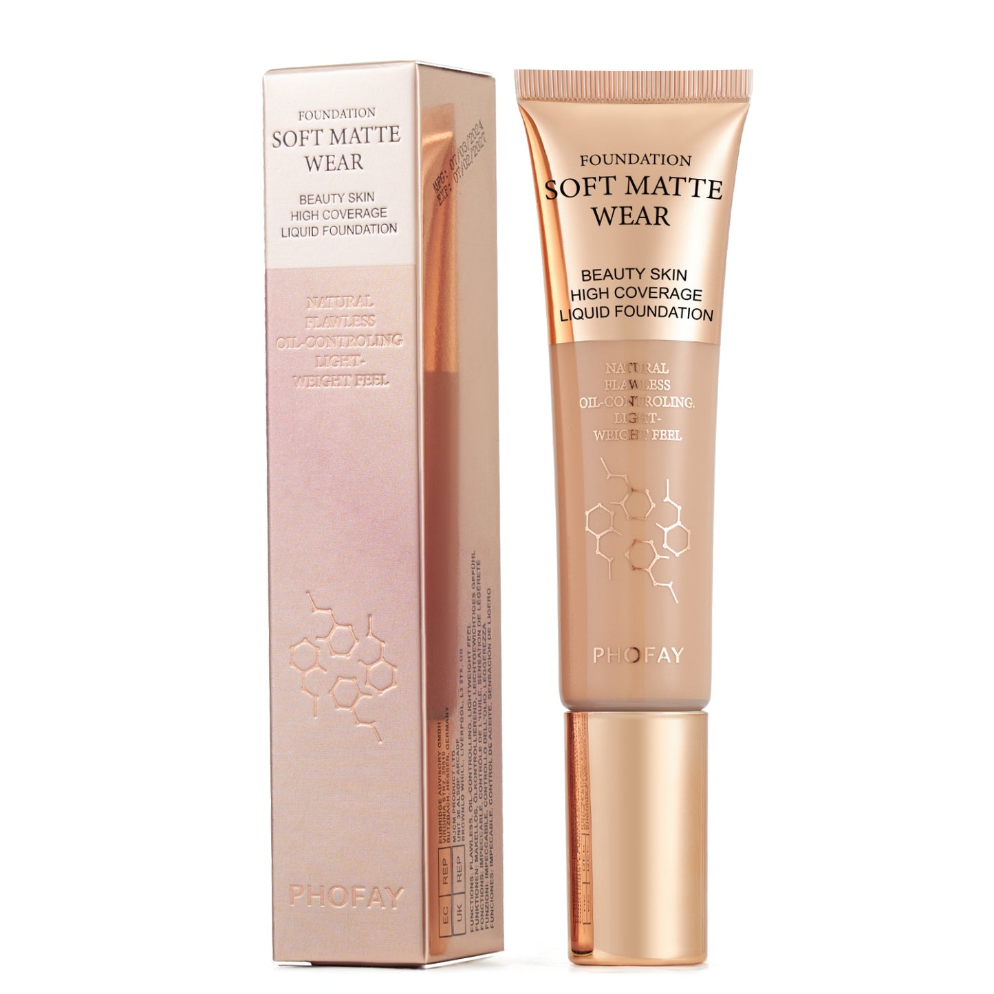 PHOFAY Full Coverage Foundation - Bests Sale