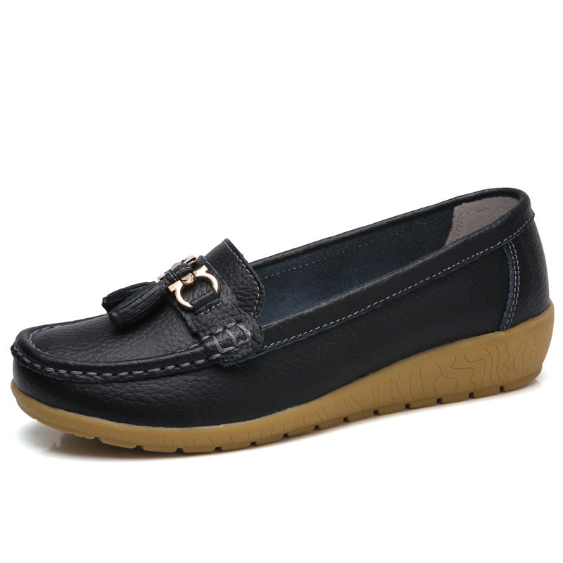 Oversized Flat Bottomed Casual Shoes - Bests Sale