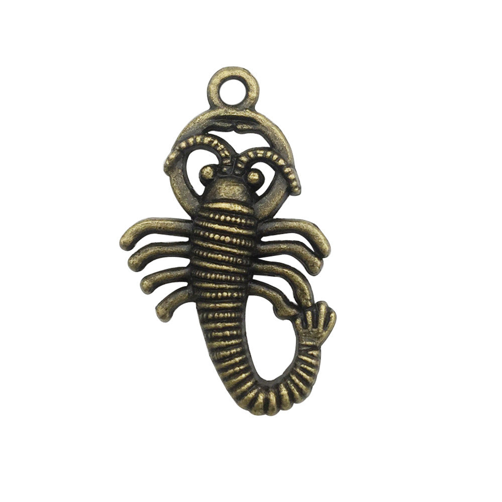 Retro Tibetan Silver Antique Brass Alloy DIY Accessories Marine Turtle Shell Necklace Bracelet Jewelry - Bests Sale