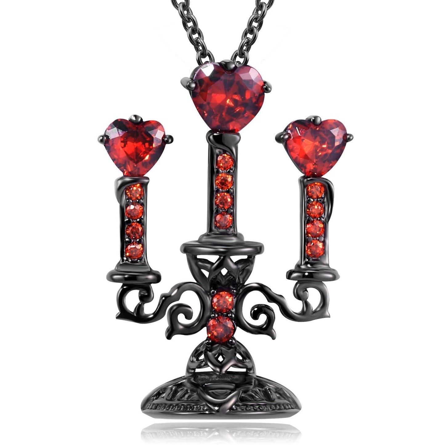 European And American Retro Hollow Candlestick Clavicle Chain Gothic - Bests Sale