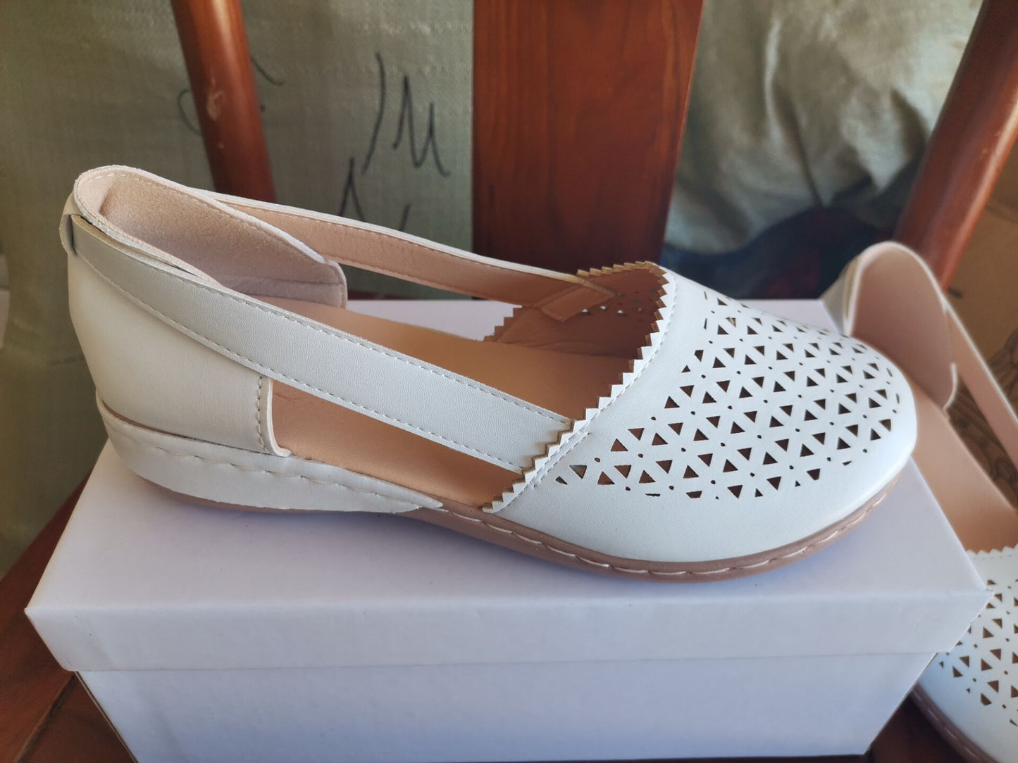 Round Toe Wedge Cross-border Large Size Flat Bottom Women's Sandals - Bests Sale