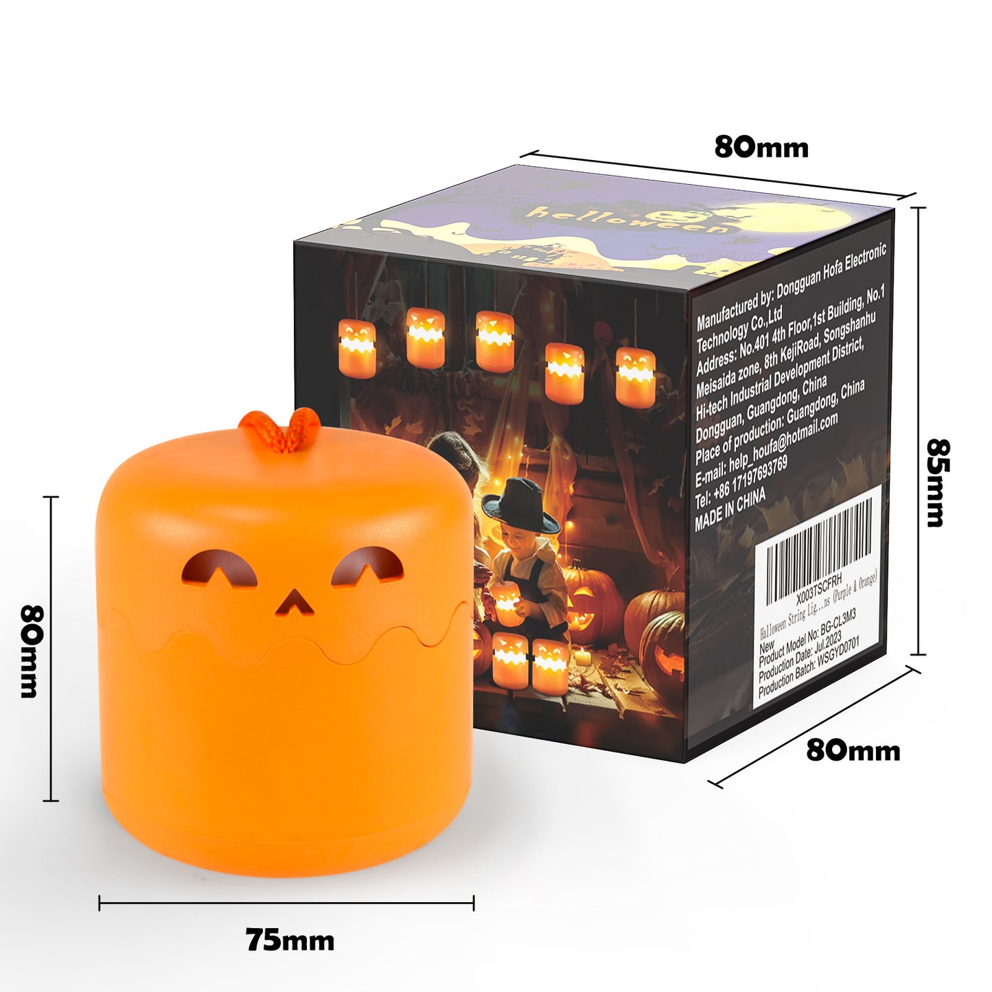 Halloween Pumpkin Lamp Foldable Portable Small Night Lamp - Bests Sale