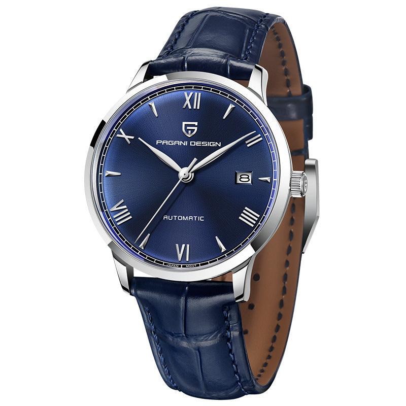 Men's Automatic Mechanical Watch Stainless Steel Waterproof Belt - Bests Sale