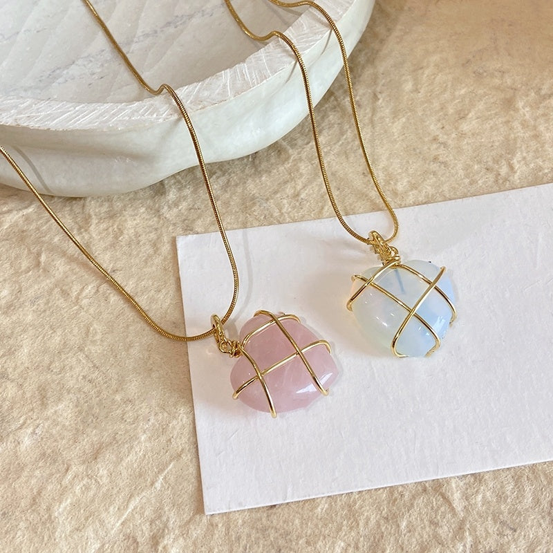 Fashion Moonstone Necklace For Cartoon Princess Love Girl Necklace Novelty Jewelry - Bests Sale