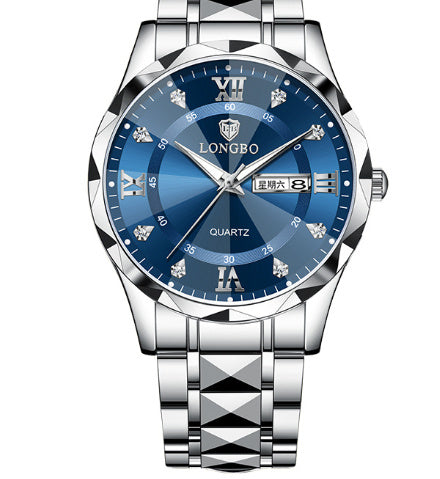 Waterproof Luminous Dual Calendar Watch Bests Sale