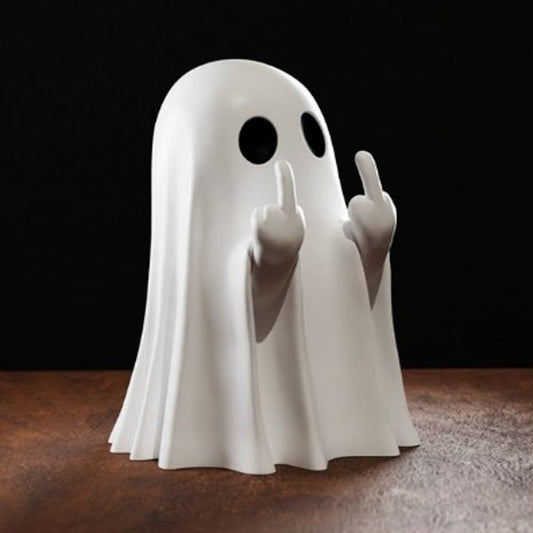 Halloween Middle Finger Love Ghost Ornaments Bests Sale
