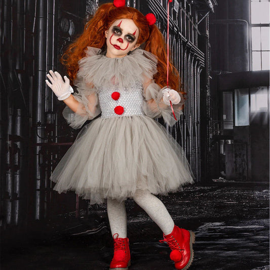 Mesh Princess Dress Set Children's Halloween Costume Bests Sale