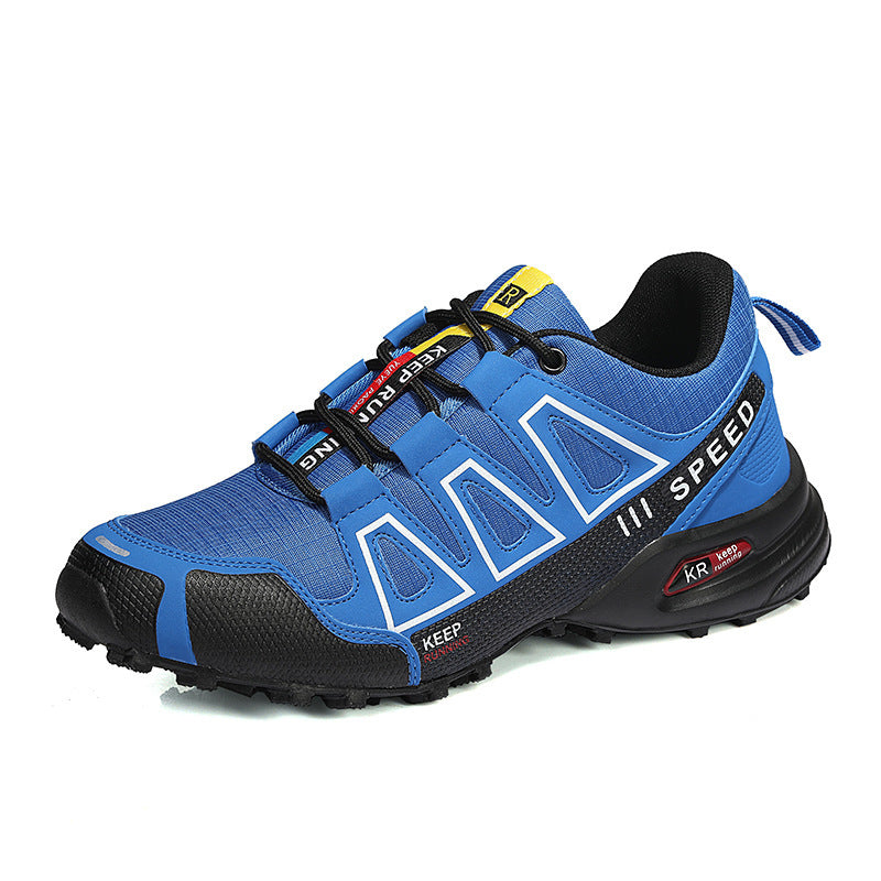 Summer Hiking Shoes Outdoor Shoes Men's Super Lightweight Breathable Shock Absorption Off-road Trekking Shoes - Bests Sale