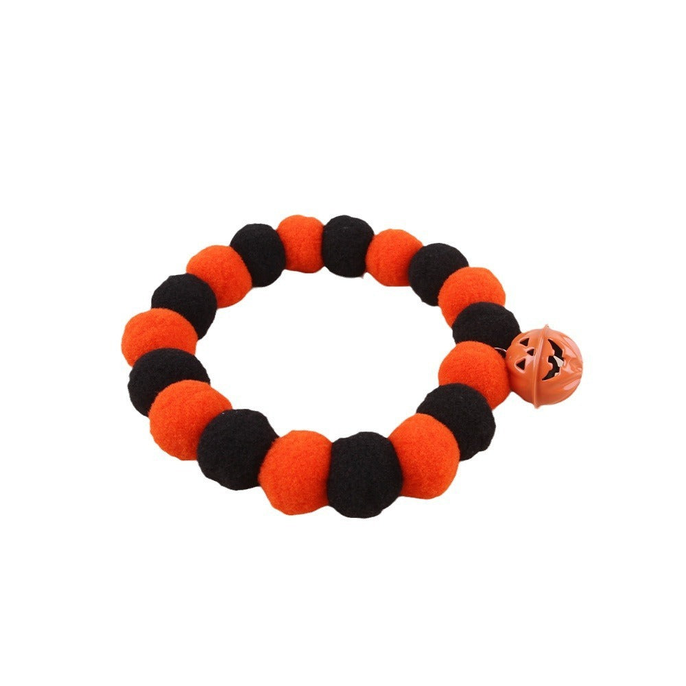 Naughty Cat Collar Pet Trick Or Treat Pumpkin Collar Bests Sale