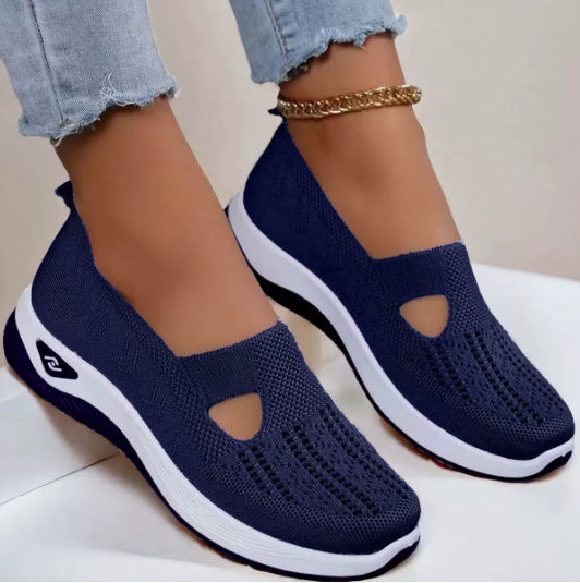 Women's Breathable Comfortable Soft Bottom Casual Mesh Shoes - Bests Sale