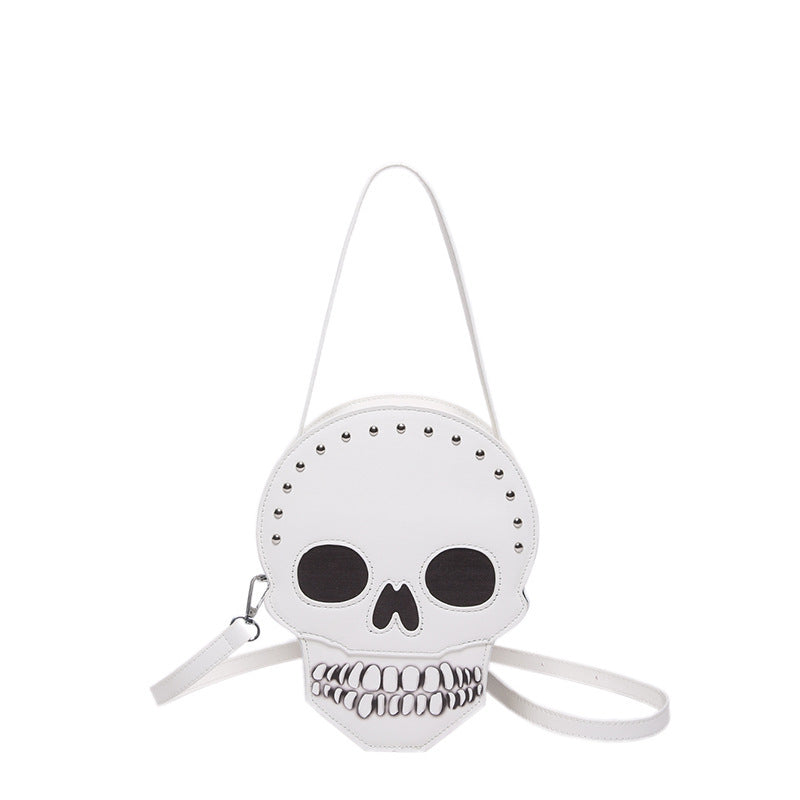 Halloween Skull Shoulder Bag Girls Funny Cute Messenger Bag Personality Creative Crossbody Bags For Women Bests Sale