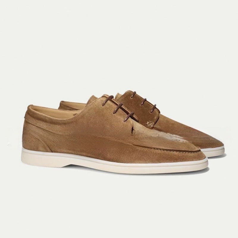 Summer New Foreign Trade Style European And American British Lace Up Men's Plus Size Casual Men's Shoes - Bests Sale