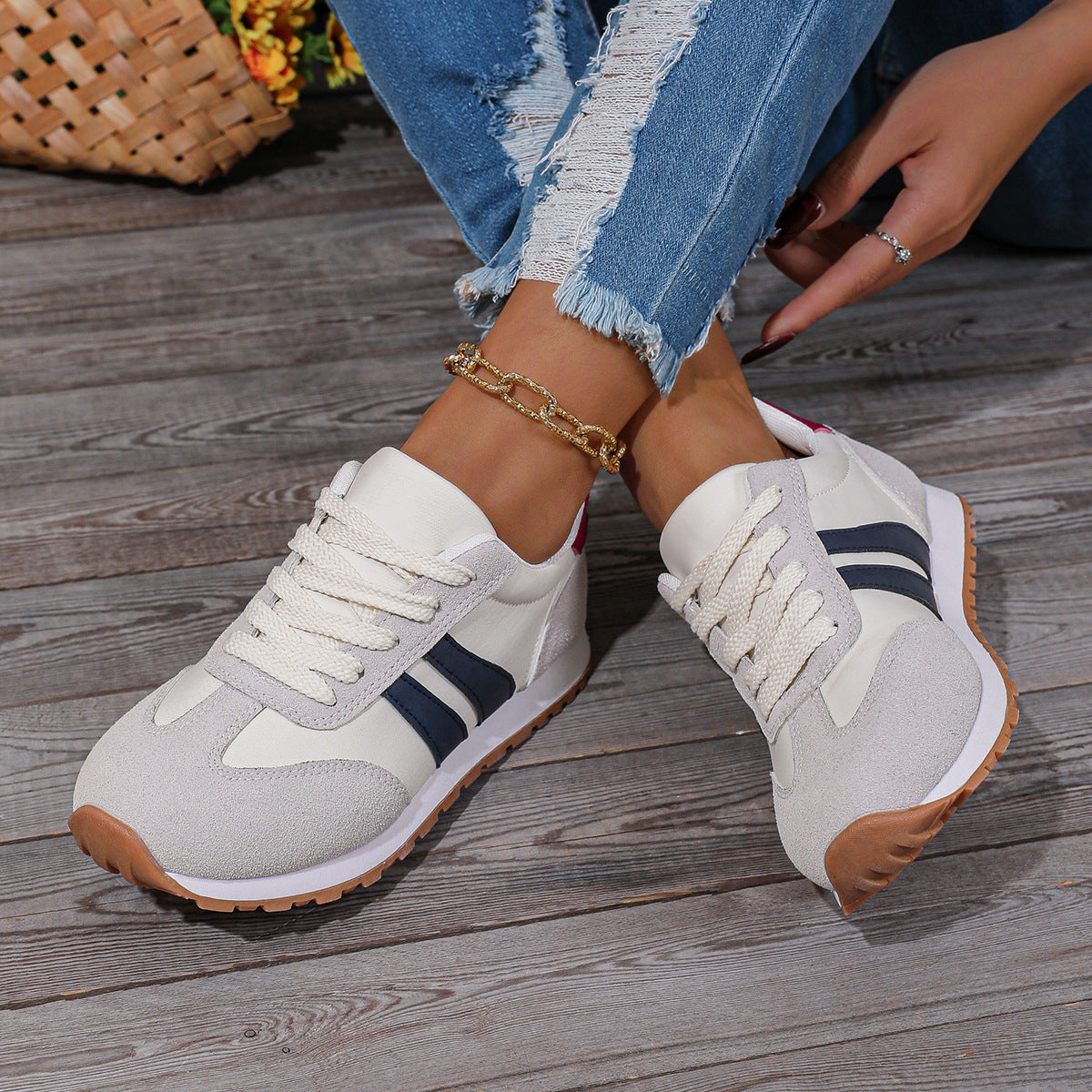 Casual Shoes Fashionable Versatile Travel Running - Bests Sale