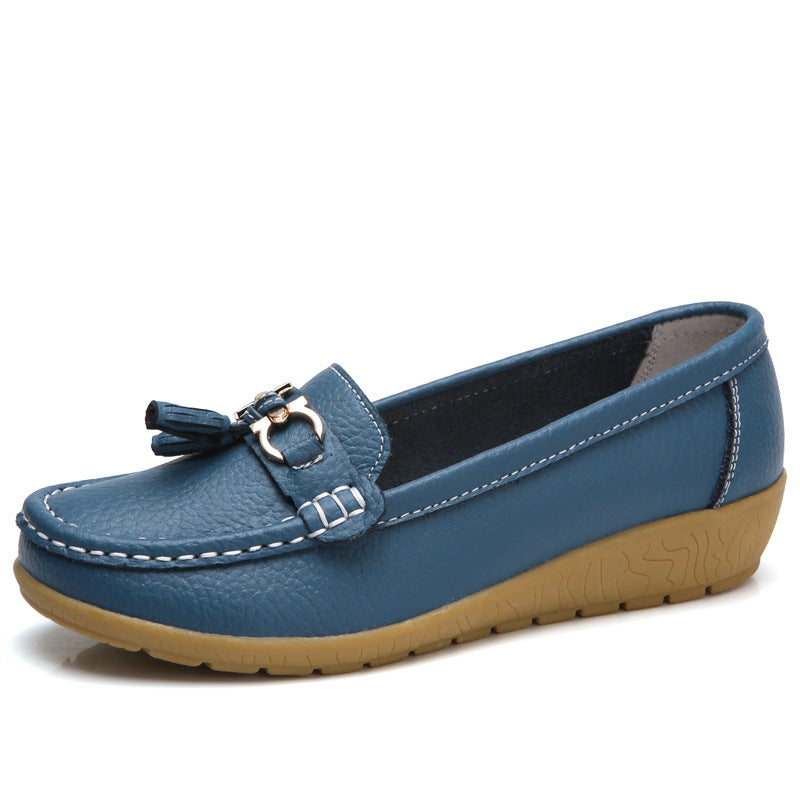 Oversized Flat Bottomed Casual Shoes - Bests Sale