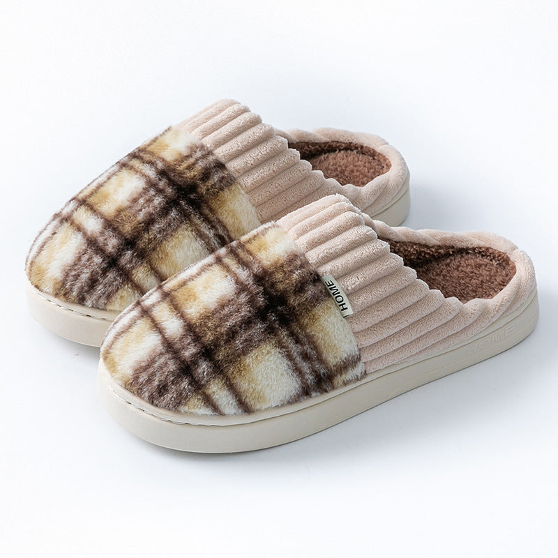 Leisure Home Comfortable Soft Cotton Slippers - Bests Sale
