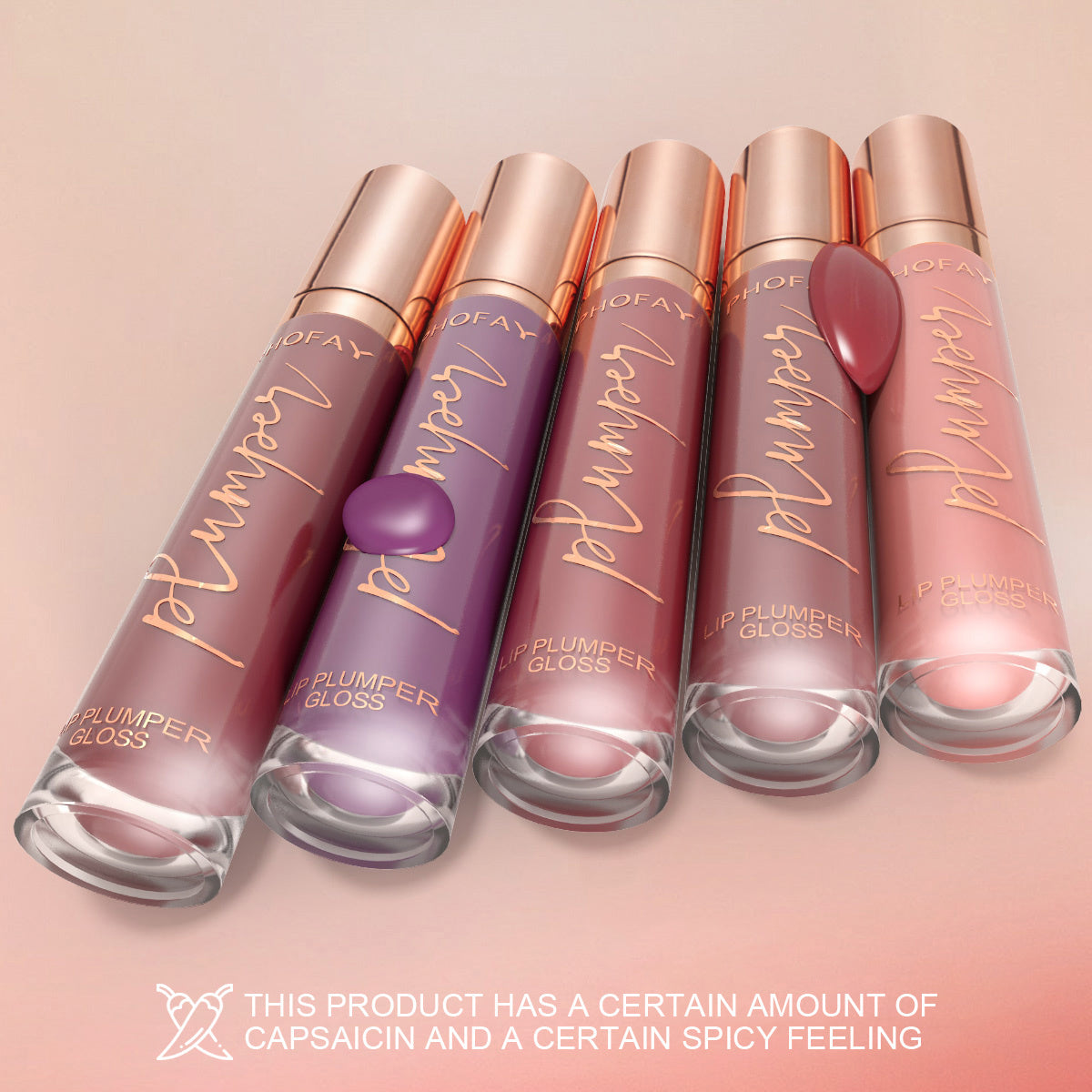 PHOFAY Shiny Lip Plumper Gloss - Bests Sale