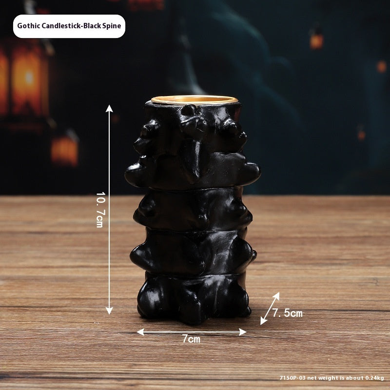 Halloween Heart Candlestick Decoration Horror Decoration Props Bests Sale