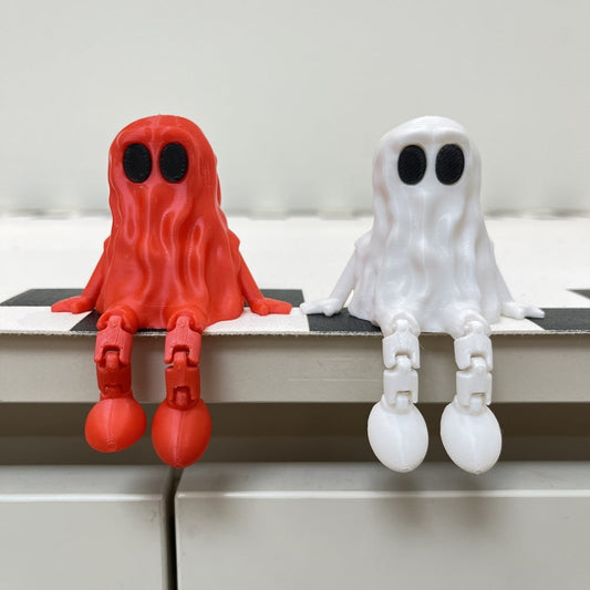 3D Printing Halloween Ghost Movable Joint Ornaments Bests Sale