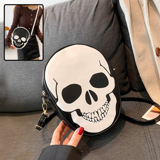 Halloween Skull Shoulder Bag Personality Funny Messenger Bag Kids Couples Outdoor Small Phone Bag For Women Bests Sale