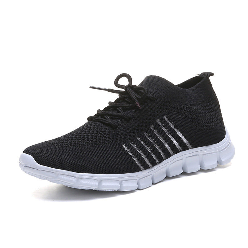 Flying Woven Mesh Women's Shoes Breathable Sneakers - Bests Sale