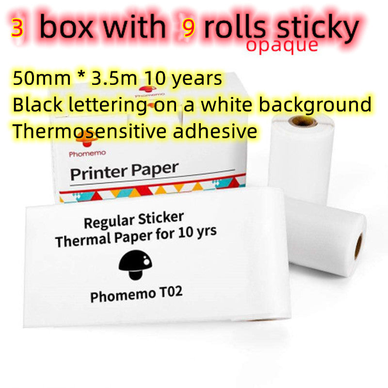 Portable Mini Thermal Label Printer Home Photo Printer Student Wrong Question Printer Bluetooth-compatible Mini Label Printer Price Tag Coffee Jasper