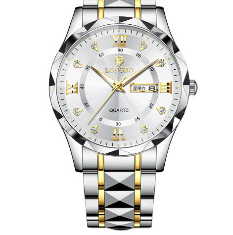 Waterproof Luminous Dual Calendar Watch Bests Sale