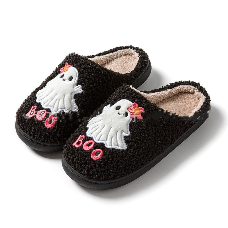 Halloween Home Ghost Cartoon Cotton Slippers - Bests Sale