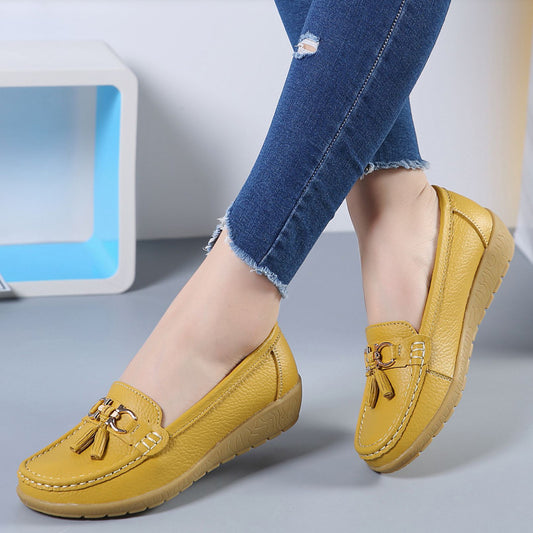 Oversized Flat Bottomed Casual Shoes - Bests Sale