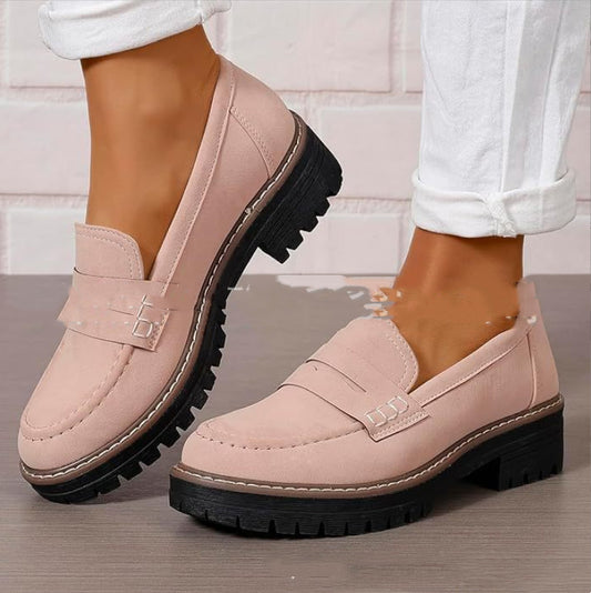 Fashion Casual Matte British Style Women's Shoes - Bests Sale