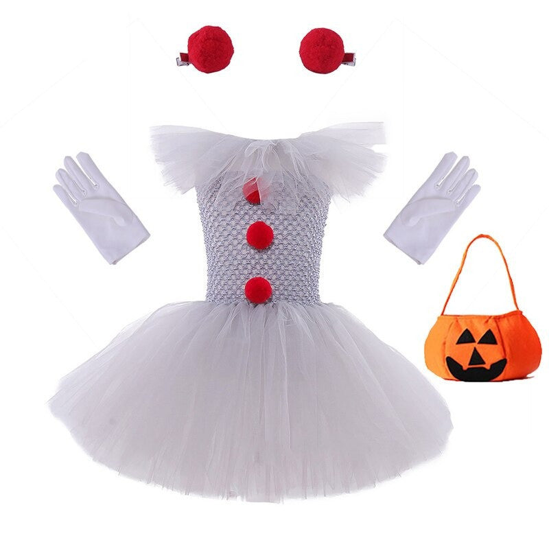 Mesh Princess Dress Set Children's Halloween Costume Bests Sale