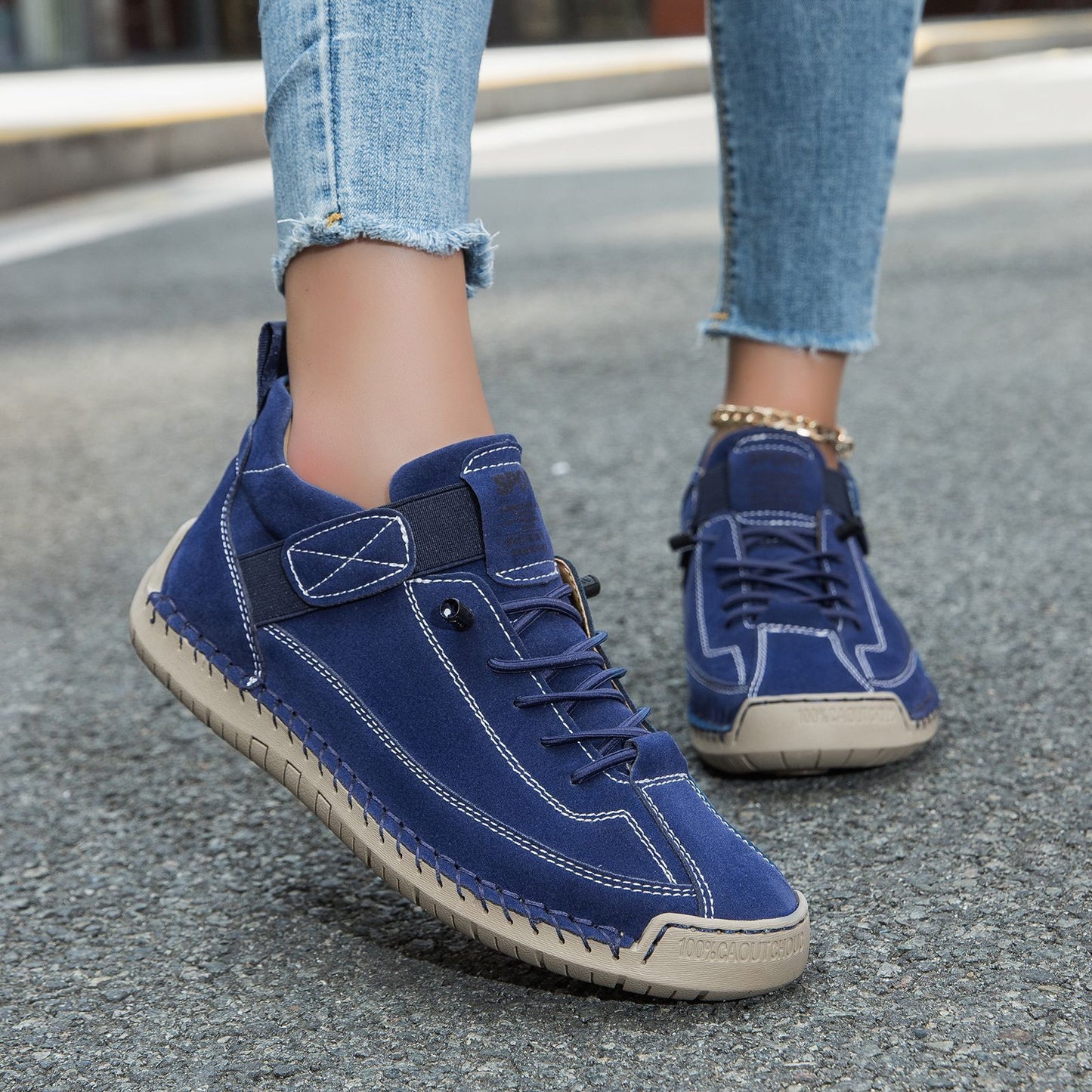 Leather Boots Casual Shoes Plus Size Spring And Summer - Bests Sale