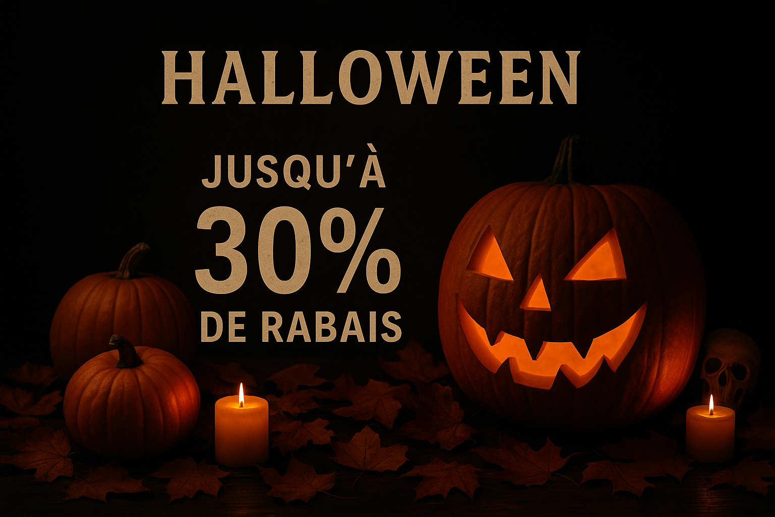 Image promotionnelle Halloween en français